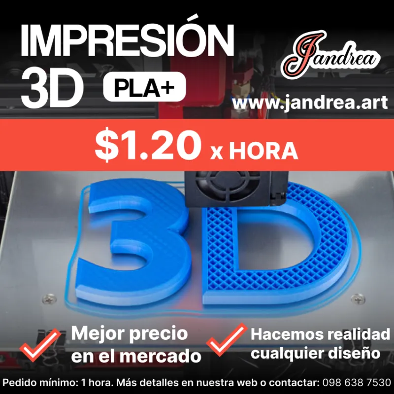 Servicio impresión 3D alta calidad