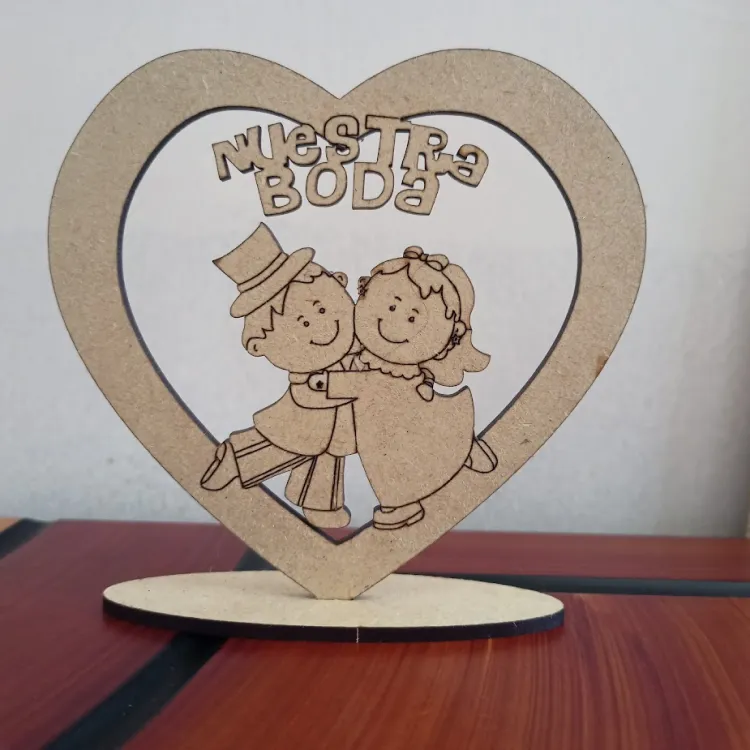 Recuerdo boda corazón 1