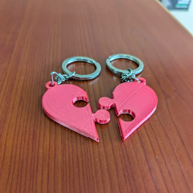Llavero en forma de corazón - Imagen 2