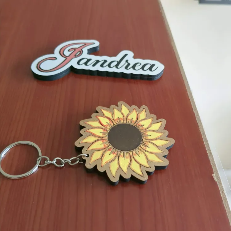 Llavero girasol - Imagen 2