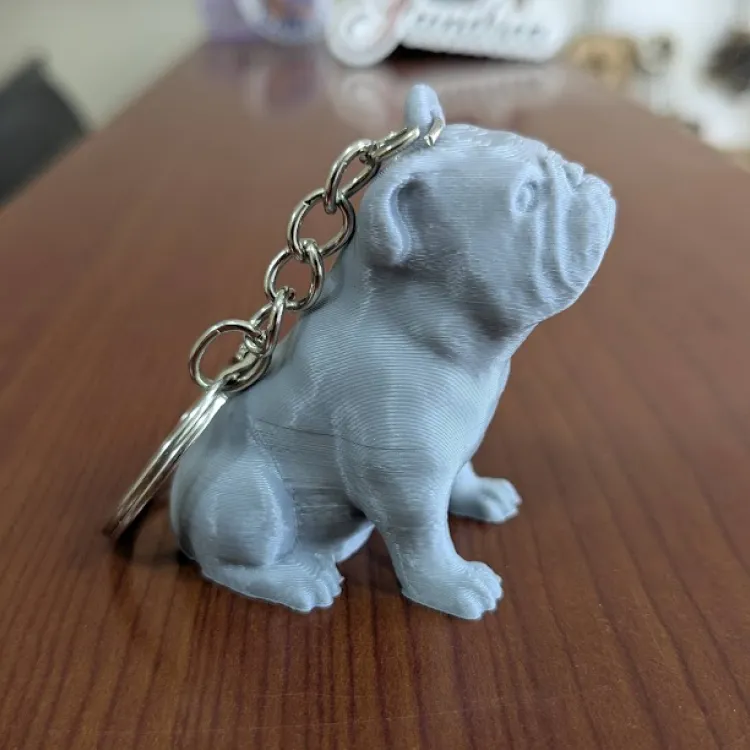 Perro pug color gris - Imagen 2