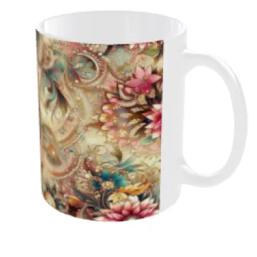 Taza de flores - Imagen 2