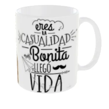 Taza para pareja temática UP - Imagen 2