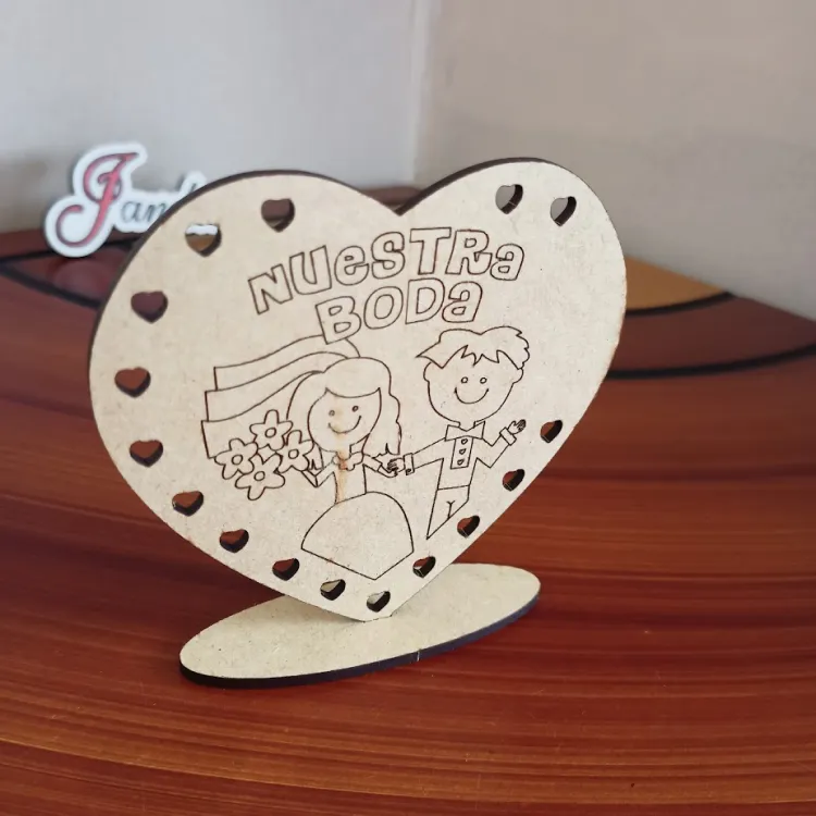 Recuerdo boda corazón 2 - Imagen 2