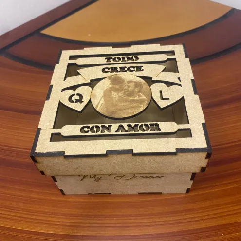 Caja de amor grabada - Imagen 2