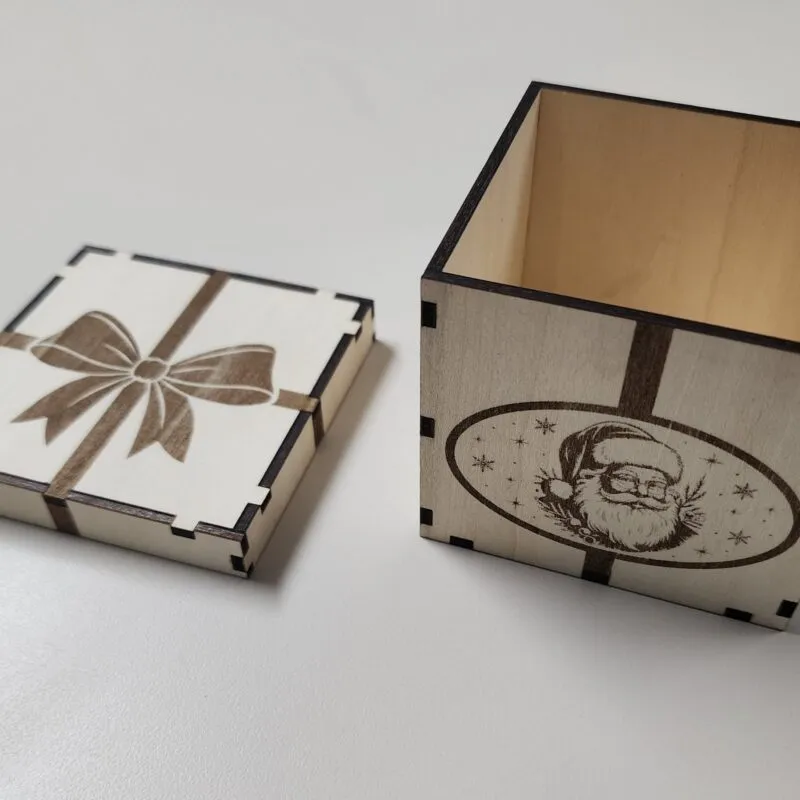 Caja de regalo navidad