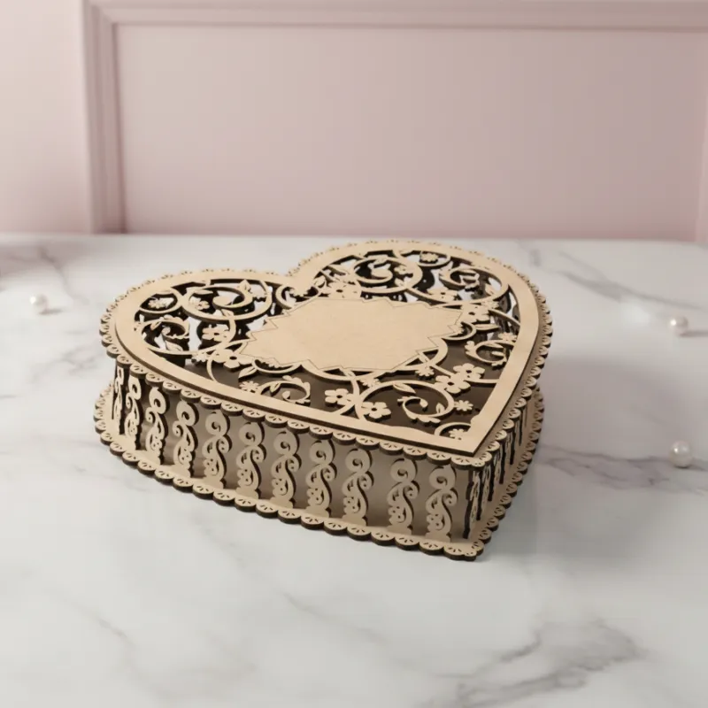 caja corazón