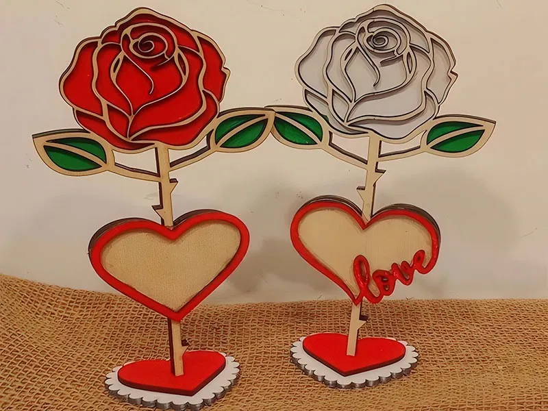 Rosas san Valentín personalizadas