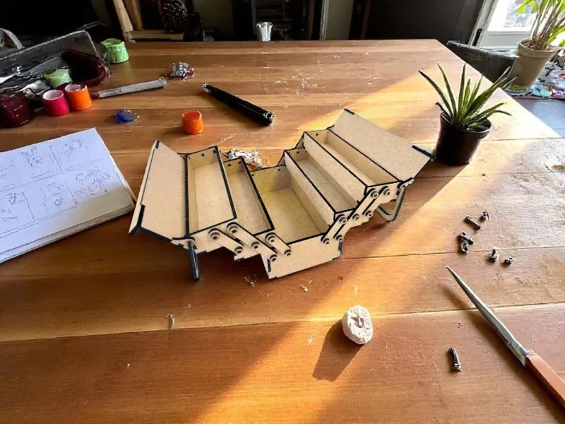 Organizador plegable