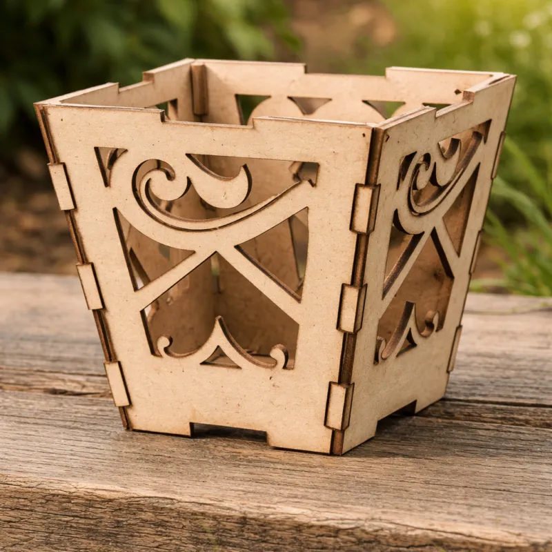 Caja Aurora calada
