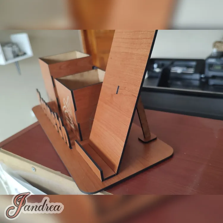 Organizador con soporte de celular 4 Organizador con soporte de celular - Imagen 4