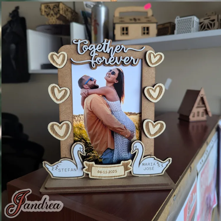 Portaretrato decorado para parejas