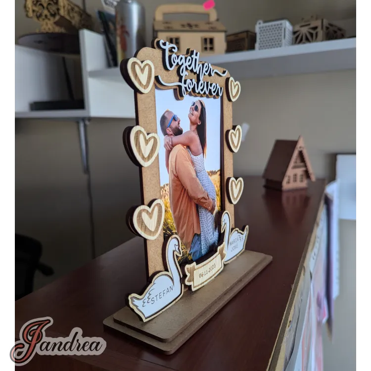 Portaretrato decorado para parejas 4 Portaretrato decorado para parejas - Imagen 4