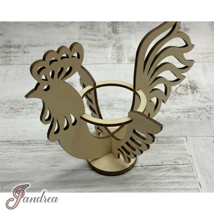 Porta huevo gallo