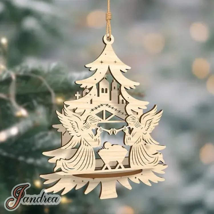 Adornos Navideños Colgantes 4 Adornos Navideños Colgantes - Imagen 4