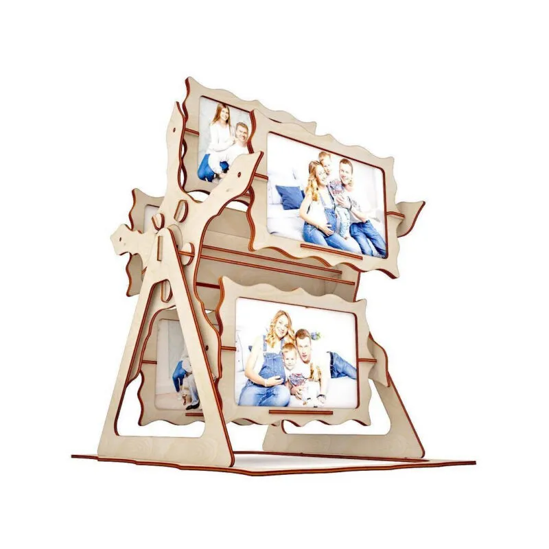 Portaretratos giratorio "Noria de recuerdos"