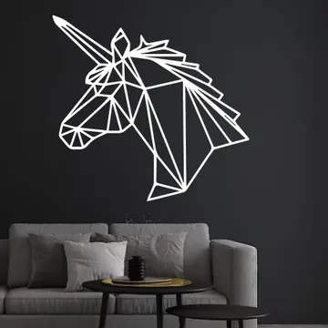 Figura de Unicornio en blanco
