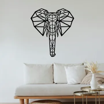 Figura de Elefante Negro