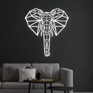 Figura de Elefante en blanco