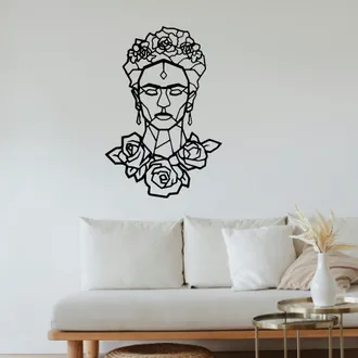 Figura de Frida Kahlo Negro