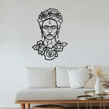 Figura de Frida Kahlo Negro