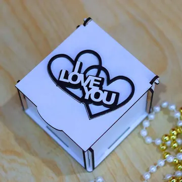 Caja I LOVE YOU Blanco
