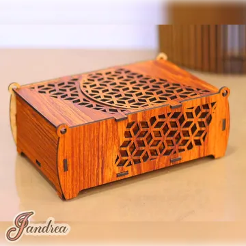 Caja doble tapa Cerezo