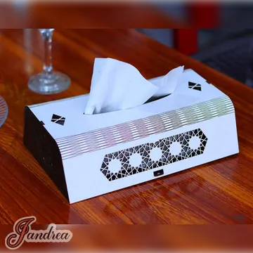 Dispensador de servilletas Blanco