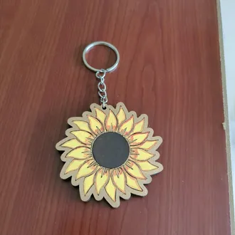 Llavero girasol
