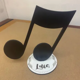 Corchea recuerdo Blanco