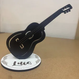 Guitarra acústica Blanco