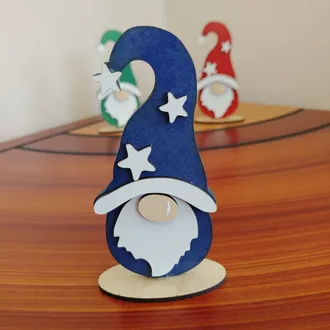 Nomo navideño azul Rojo