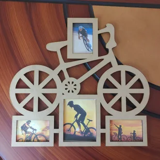 Bicicleta portaretrato