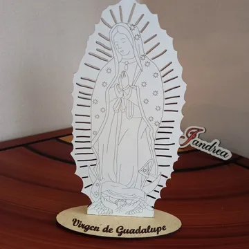 Virgen de la Guadalupe Figura base