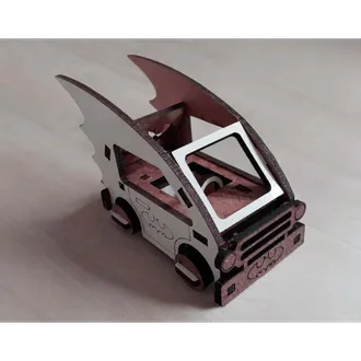 Vehículo batman Blanco