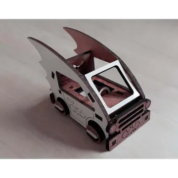 Vehículo batman Blanco